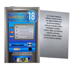 Karnet JCX 197 - Bankomat 18 On