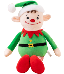 Maskotka Elf 45cm - zielone ubranko (pluszowa)