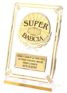Statuetka trofeum - Super Babcia