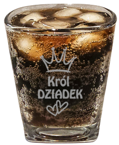 Szklanka do Whisky LUZ - Król Dziadek