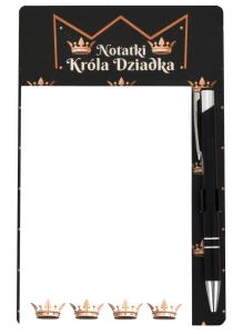 Notes na Desce + Długopis - Notatki Króla Dziadka