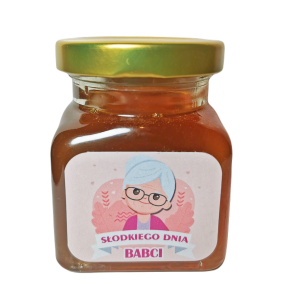 Miód w słoiczku 120ml - Słodkiego dnia Babci