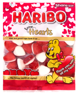 Żelki haribo 100g -  hearts