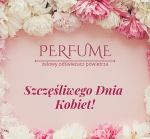 Naklejka - Szczęśliwego Dnia Kobiet Odświeżacz