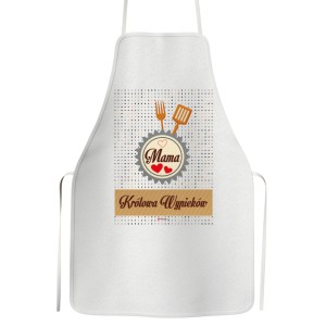 Fartuch kuchenny - Mama Królowa Wypieków