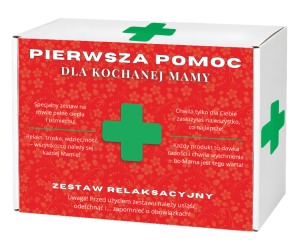 Pudełko 20x15x5cm - Apteczka Kochanej Mamy