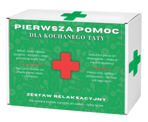 Pudełko 20x15x5cm - Apteczka Kochanego Taty