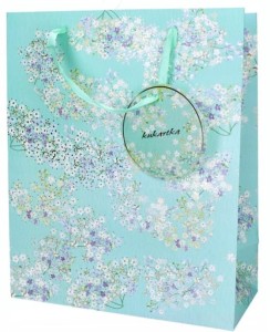 Torba QXL-216 - Zielone kwiaty