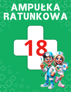 Naklejka - Ampułka Ratunkowa 18