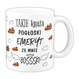 Kubek Boss BH - Emeryt