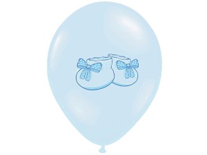 Balony 30cm, Bucik, Pastel Baby Blue