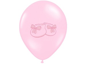 Balony 30cm, Bucik, Pastel Baby Pink