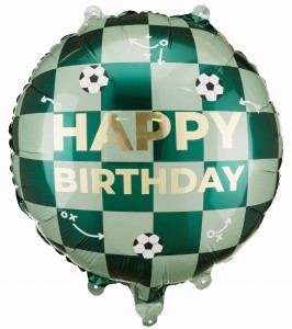 Balon foliowy Happy Birthday piłki 35x35cm