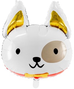 Balon foliowy Pies, 56x65 cm