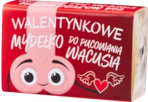 Mydło w kostce - Walentynkowe wacusia