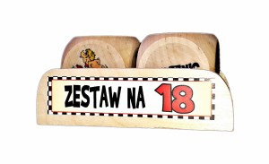 Kostki zestaw na 18