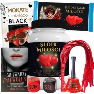 Zestaw Walentynki - Słoik Miłości