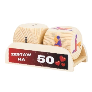 Kostki zestaw na 50