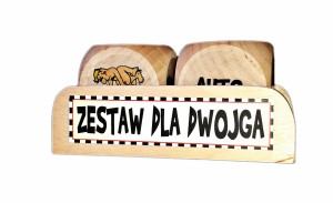 Kostki zestaw dla dwojga