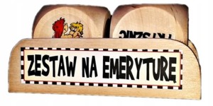 Kostki zestaw na emeryturę