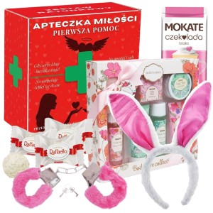 Zestaw Walentynki - Apteczka Miłości gadżety mokate raffaello