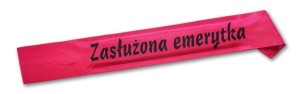 Szarfa SZ10 - Zasłużona emerytka