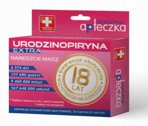 Tabletki urodzinopiryna 18 dla kobiet