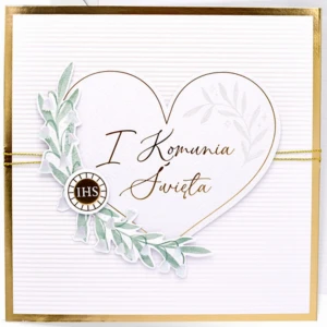 Karnet KPE-0249 - Pierwsza Komunia Święta