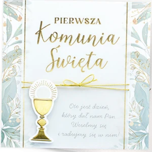Karnet KPE-0235 - Pierwsza Komunia Święta