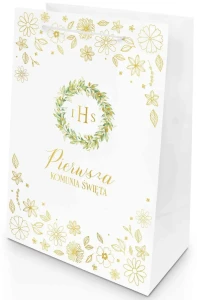 Torba A4 - Pierwsza Komunia Święta (wianek ihs)