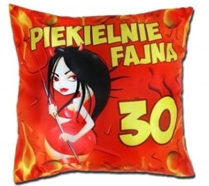 Poduszka S133 - Piekielnie fajna 30